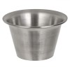 Bol Inox Argintiu 75ml, 7cm - Sos, Metalic, Vesela Masa, Mic, Otel Inoxidabil