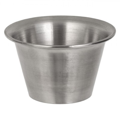 Bol Metale Inoxidabil, Capacitate 75ml, Diametru 7cm, Argintiu foto