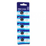 Set 5buc. blister Baterie tip buton 3V CR1220 , baterii lithium