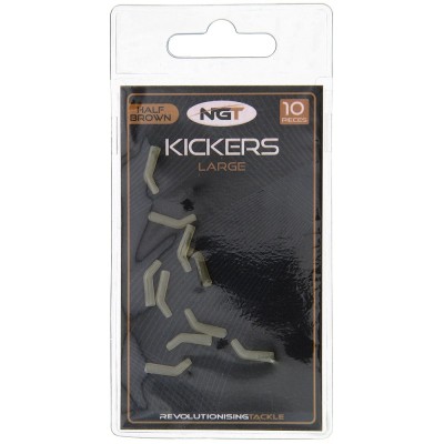 NGT Kickers 10pc per Pack - Brown (maro), L- Large foto