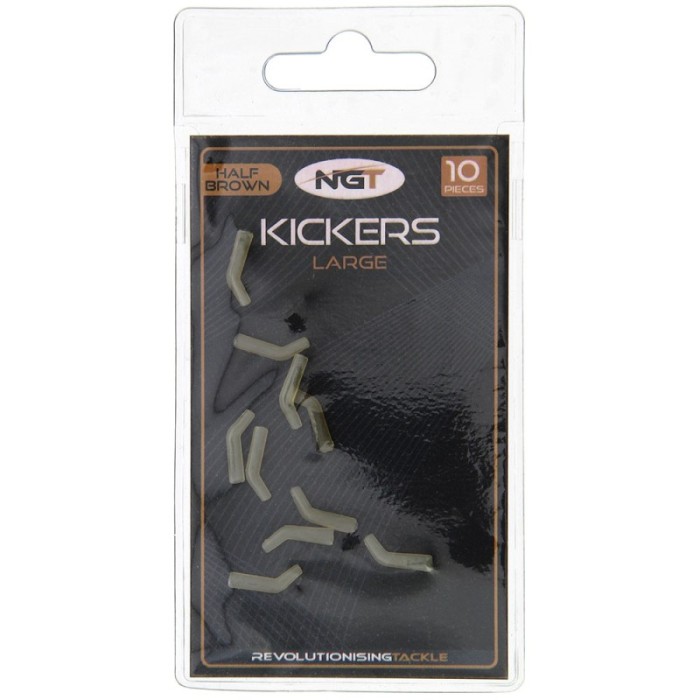 NGT Kickers 10pc per Pack - Brown (maro), L- Large