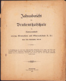HST A1204 Jahresbericht der Brukenthalschule in Hermannstadt 1921/22