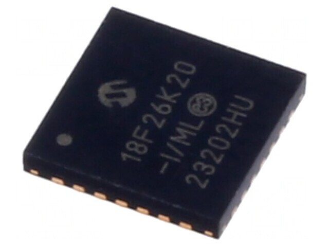 Microcontroler PIC 64MHz SMD QFN28