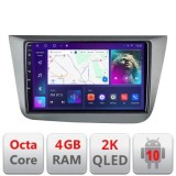 Navigatie Seat Leon 2005-2012 C-leon05 Android Octa Core Ecran 2K QLED GPS 4G 4+32GB 360 kit-leon5+EDT-E409-2K CarStore Technology
