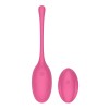 Ou Vibrator Winyi Kitty Rose, Telecomanda Wireless, 10 Functii, Silicon Lichid, Reincarcabil USB, Waterproof, Kegel