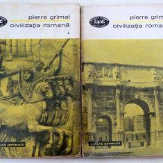 CIVILIZATIA ROMANA-PIERRE GRIMAL 2 VOL. EDITIA B.P.T. 1973