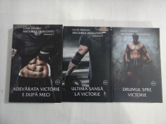 MECIURILE DRAGOSTEI - ADEVARATA VICTORIE E DUPA MECI - ULTIMA SANSA LA VICTORIE - DRUMUL SPRE VICTORIE - (3 VOL) - LEXI B. NEWMAN