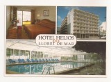 FA64-Carte Postala- Costa Brava , Hotel Helios, Lloret de Mar, necirculata, Fotografie