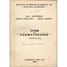 Curs De Farmacologie - Sava Dumitrescu, Virginia Bobulescu, Ostin C. Mungiu