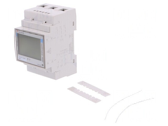 Contor Digital 3-Fazat LCD pentru Șină DIN
