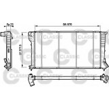 Radiator, racire motor CITROEN XSARA Estate (N2) (1997 - 2010) VALEO 232517