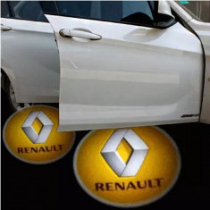 Proiectoare Portiere cu Logo Renault foto