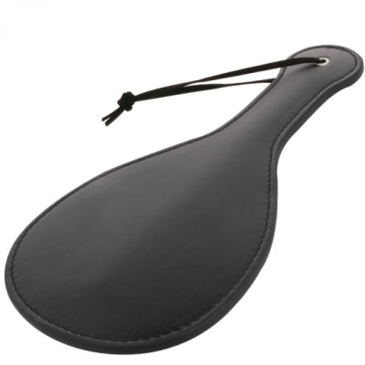 DARKNESS - ROUNDED BLACK FETISH PADDLE foto