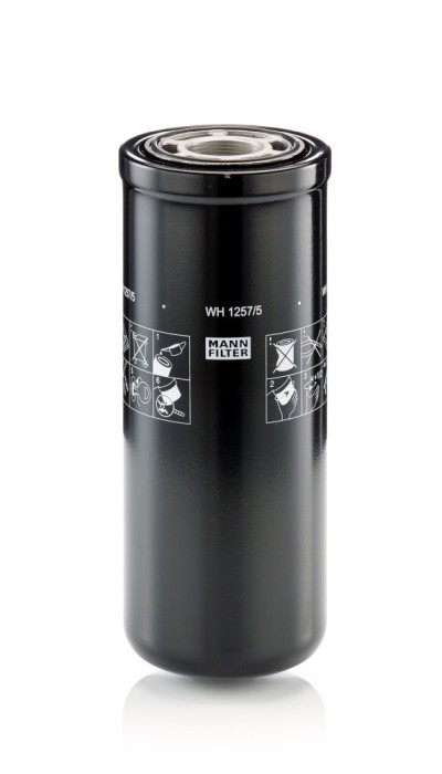 MANN-FILTER WH 1257/5 Filtru hidraulic, cutie de viteze automata