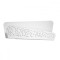 Lampi De Perete Aliza Alb Otel/Pvc 2 Bec Dreptunghi Modern De Interior