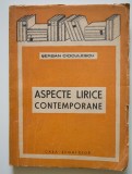 Șerban Cioculescu - Aspecte lirice contemporane (1942)