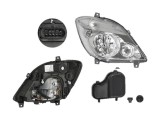Far Mercedes Sprinter 209-524, 07.2006-10.2013, fata, Dreapta, cu Proiector ceata; H7+H7+H7+PY21W+W5W; electric;
