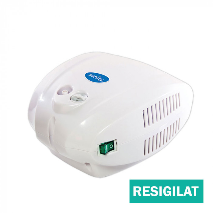 Aparat aerosoli Sanity Alergia Stop Inhaler resigilat, cu accesorii compatibile sigilate