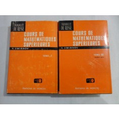 COURS DE MATHEMATIQUES SUPERIEURES - SMIRNOV - ( 2 volume 1,3)