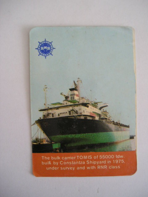 M3 C31 2 - 1976 - Calendar de buzunar - marina - transporturi navale