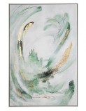 Cumpara ieftin Tablou decorativ canvas in ulei 82.5x4.5x122.5 cm
