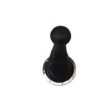 Nuca schimbator cu manson Vw Volkswagen, husa schimbator cu 5 trepte 337863293G, Negru