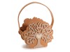 Pachet 10 gentute cadou din fetru, Copacul vietii, 16.5x8x15 cm