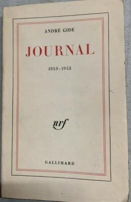 Journal - Andre Gide (1939-1942) foto