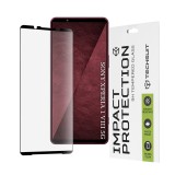 Folie sticla Sony Xperia 1 VIII Asteroid GSM 111D Full Glue Full Cover, negru