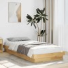 VidaXL Cadru pat fără saltea 80x200 cm lemn masiv de stejar 859339