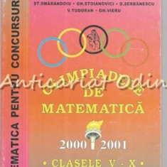 Olimpiadele De Matematica 2000-2001. Clasele V-X - T. Andreescu,