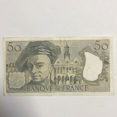 Franta 50 franci 1987 foto