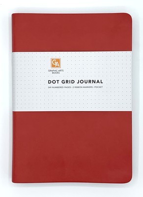 Dot Grid Journal - Ruby foto
