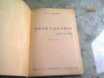 GRAN CANARIA - A.J. CRONIN foto