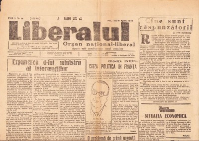 Z153 Liberalul, 59/1946 foto