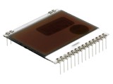 Afişaj LCD grafic 102x64 FSTN Positive 39x38,1mm 14 PIN