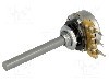 Potentiometru axial, plastic, 100k&Omega;, 0.25W, OMEG -