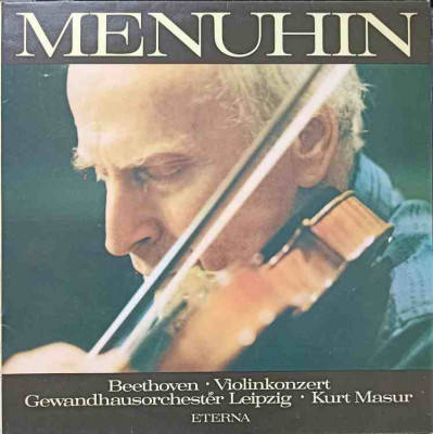 Disc vinil, LP. MENUHIN. KONZERT D-DUR OP. 61 FUR VIOLINE AND ORCHESTER-LUDWING VAN BEETHOVEN foto