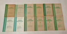 Gazeta Matematica 1979, set complet (12 numere) foto