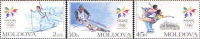 MOLDOVA 1998, J.O. Nagano, serie neuzată, MNH foto