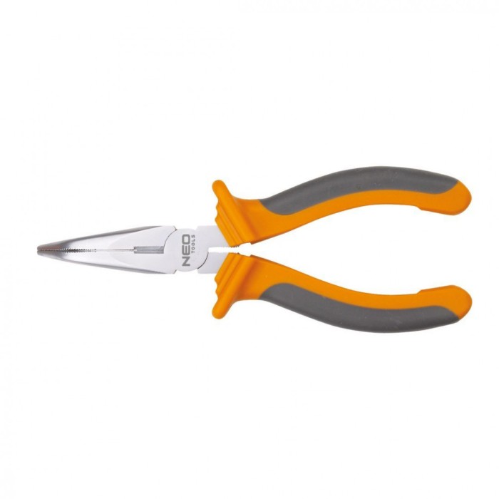 Cleste cu cioc semirotund indoit si muchie taietoare 200 mm NEO TOOLS 01-016 HardWork ToolsRange