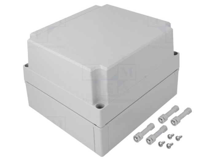 Carcasă universală ABS gri IP67