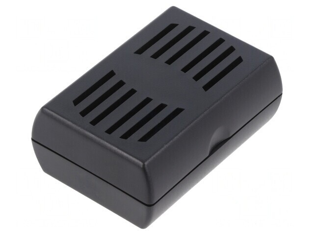 Carcasă Universală Ventilată ABS Neagră 46x65x26mm