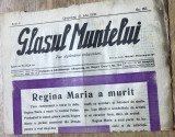 ZRE Ziarul Interbelic - Voluntarul Bucovinean - Glasul Muntelui - Bucovina 1938