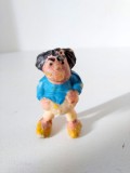 Figurina romaneasca veche anii 80 personaj desene animate Max and Moritz, cauciuc 4cm