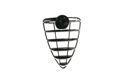 Grila radiator Alfa Romeo Mito (955), 07.2008-2013, montare fata, cu ornament cromat; negru, RapidAuto foto