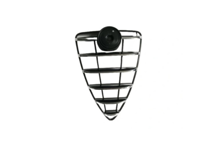 Grila radiator Alfa Romeo Mito (955), 07.2008-2013, montare fata, cu ornament cromat; negru, RapidAuto