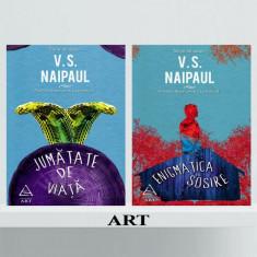 Pachet V.S.Naipaul (Jumătate de viaţă, Enigmatica sosire)