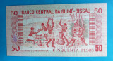 50 Pesos 1990 Bancnota veche Guinea-Bissau - stare foarte buna UNC