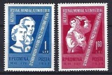 Romania 1959 - Lp 475 - AL VII-LEA FESTIVAL AL TINERETULUI - VIENA - serie - MNH ***, Nestampilat